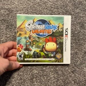 Scribblenauts unlimited 3DS game. Basically brand new. Case included